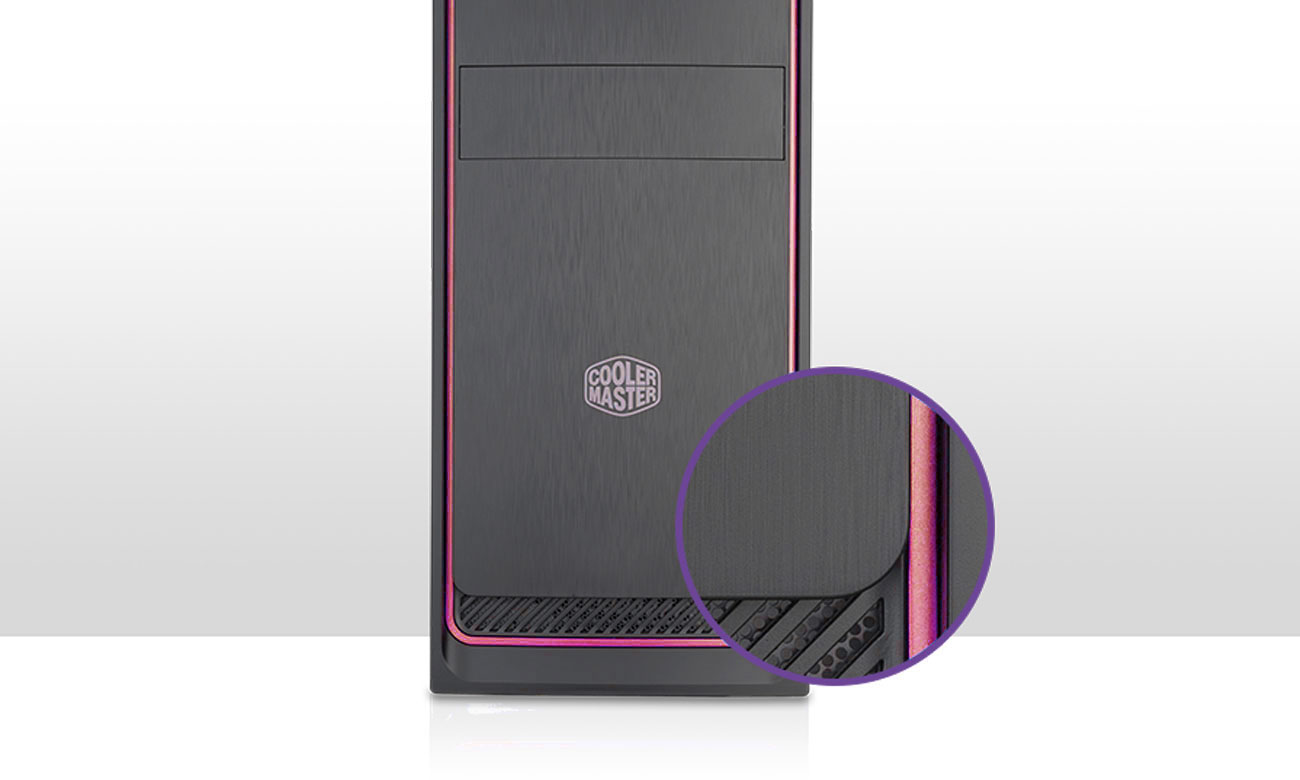  	Obudowa do komputera Cooler Master Masterbox E300L Red MCB-E300L-KN5N-B00