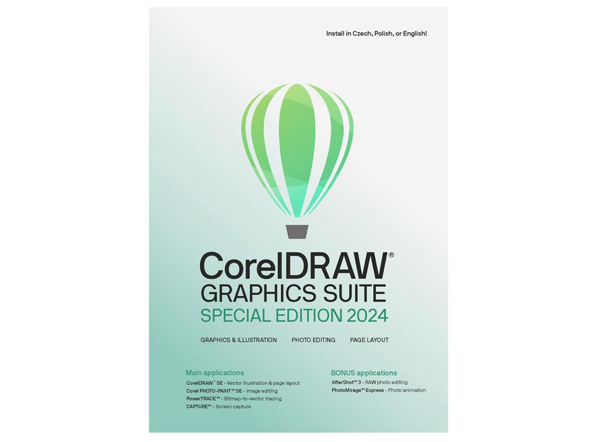 Program graficzny CorelDRAW Graphics Suite 2024