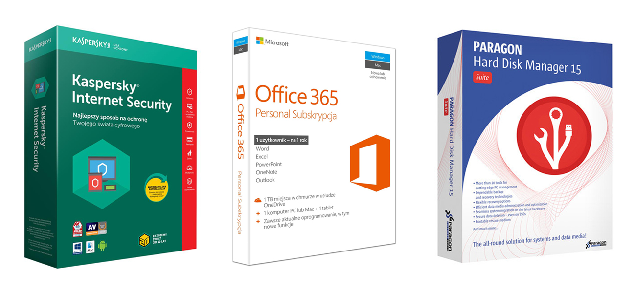 CorelDRAW-Graphics-Suite-X7-Special-Edition + Office 365 Personal + Kaspersky Internet Security Multi-Device + Paragon Hard Disk Manager 15 Suite