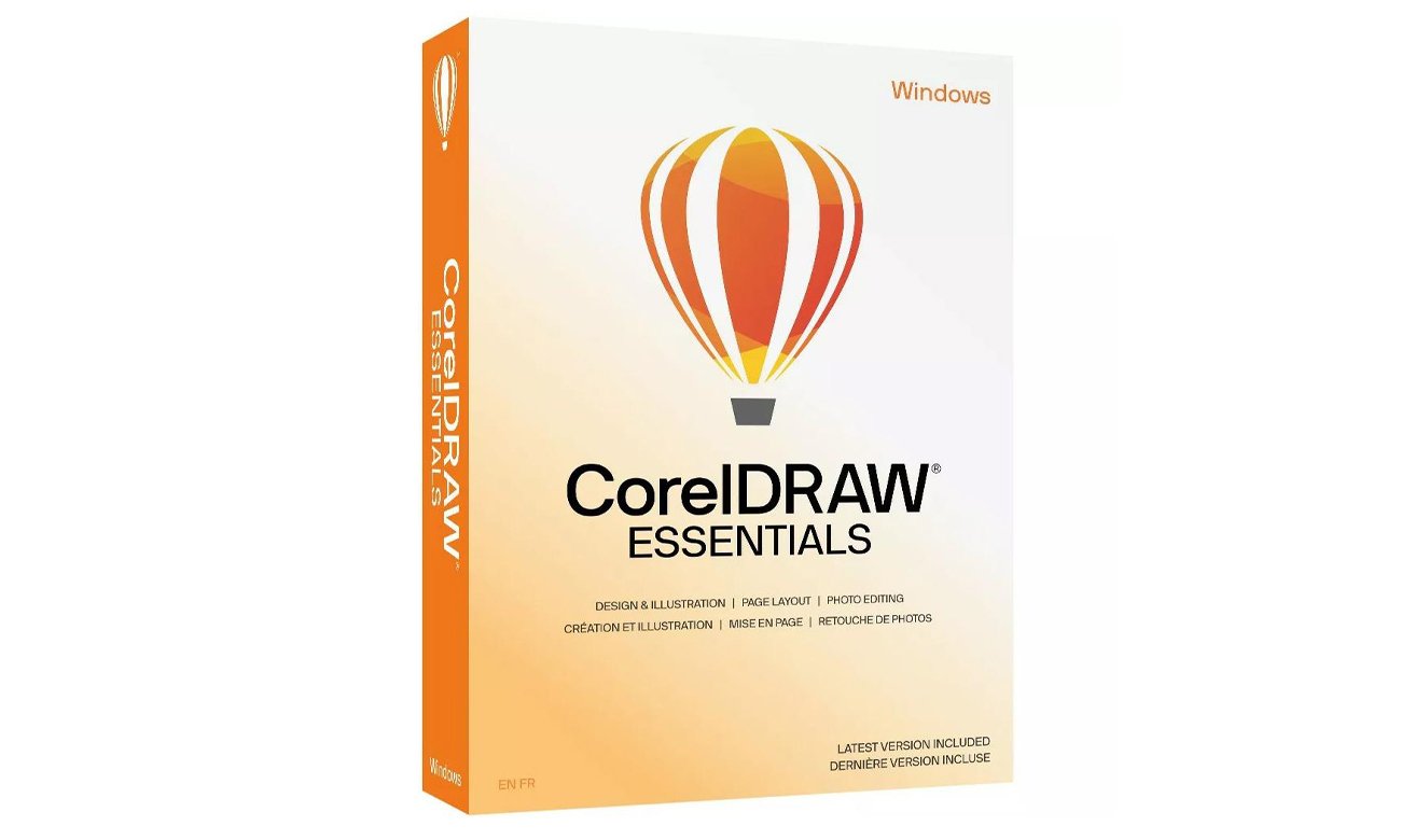 Program graficzny CorelDRAW Essentials 2024