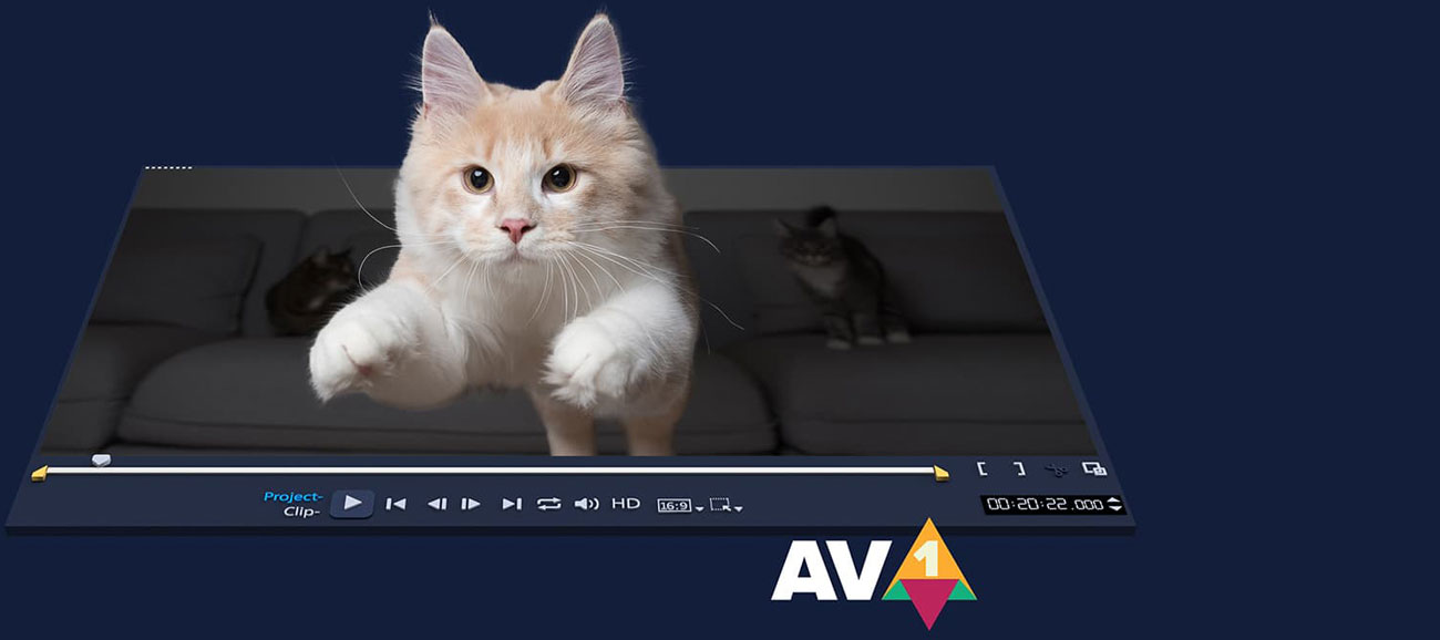 Corel VideoStudio Ultimate 2023 kodek AV1