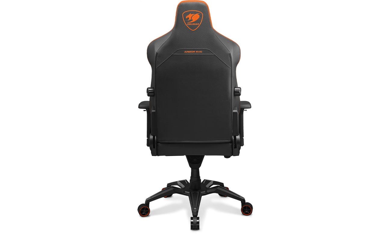 Cougar ARMOR EVO Black/Orange widok z tyłu