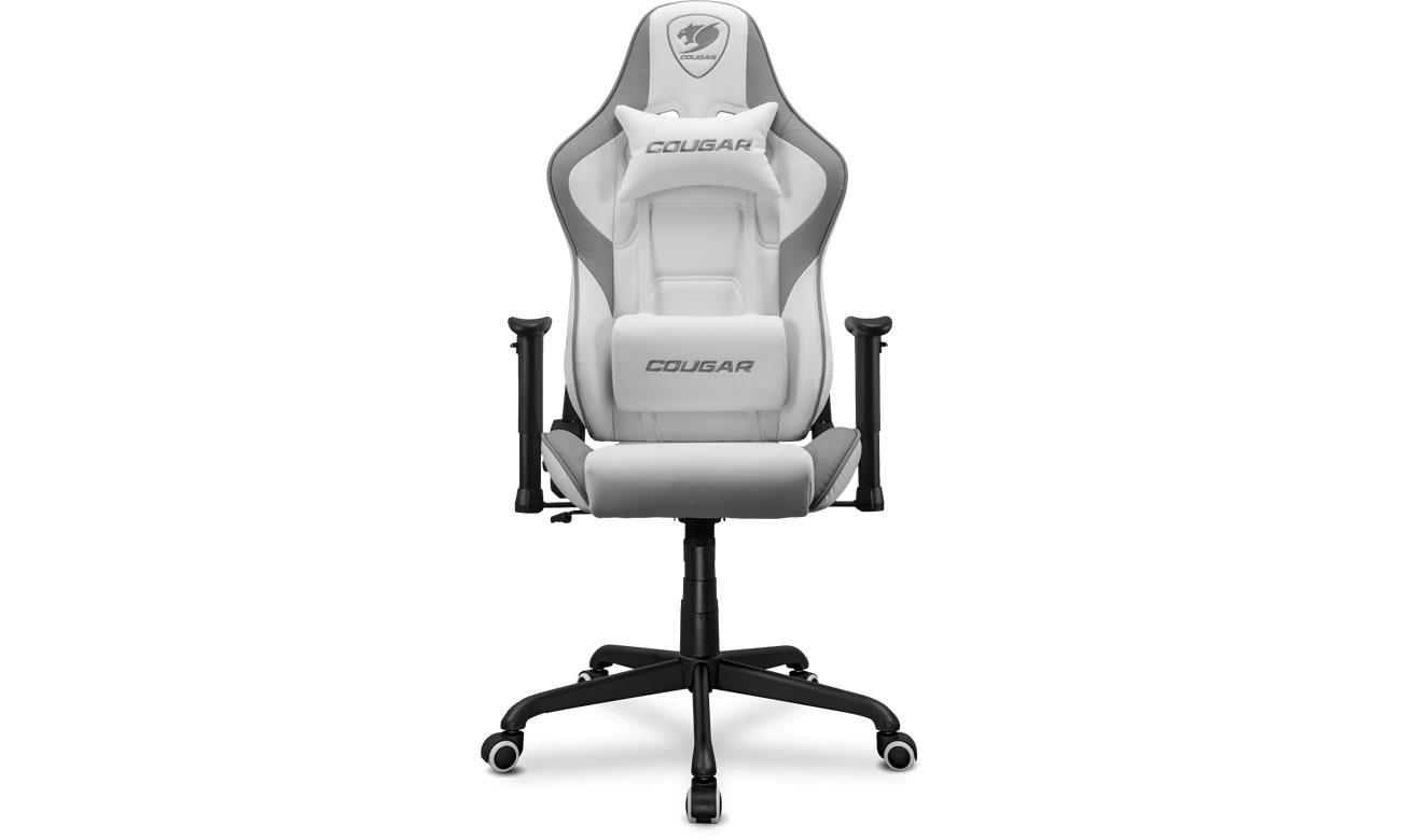 Cougar ARMOR Elite White widok z przodu