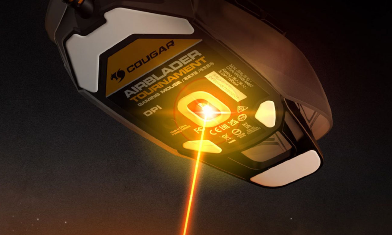 Cougar Airblader Tournament sensor optyczny 20000 DPI