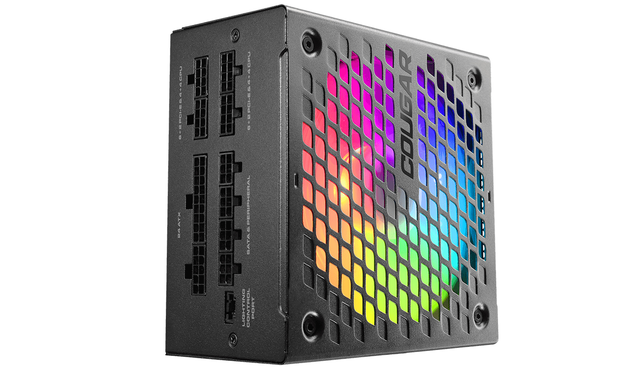 Cougar Auric RGB 750W podświetlenie RGB