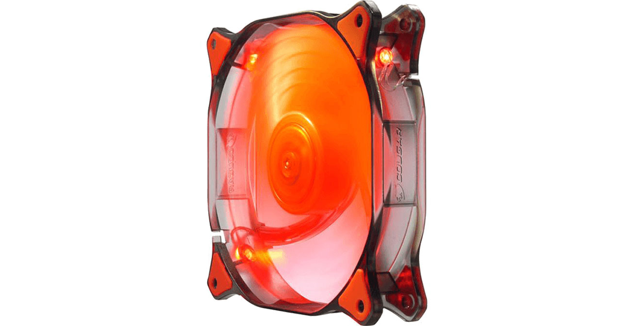 Wentylator do komputera Cougar D14HB-R LED 140mm (czerwony)