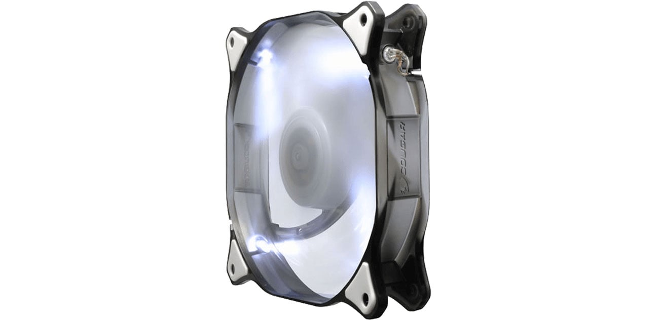 Wentylator do komputera Cougar D14HB-W LED 140mm (biały)