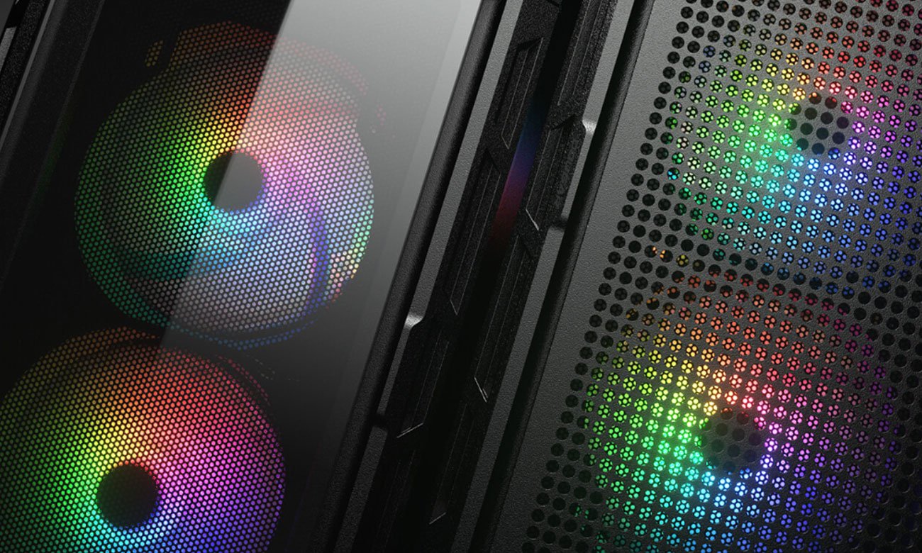 Cougar Duoface RGB Black dwa panele