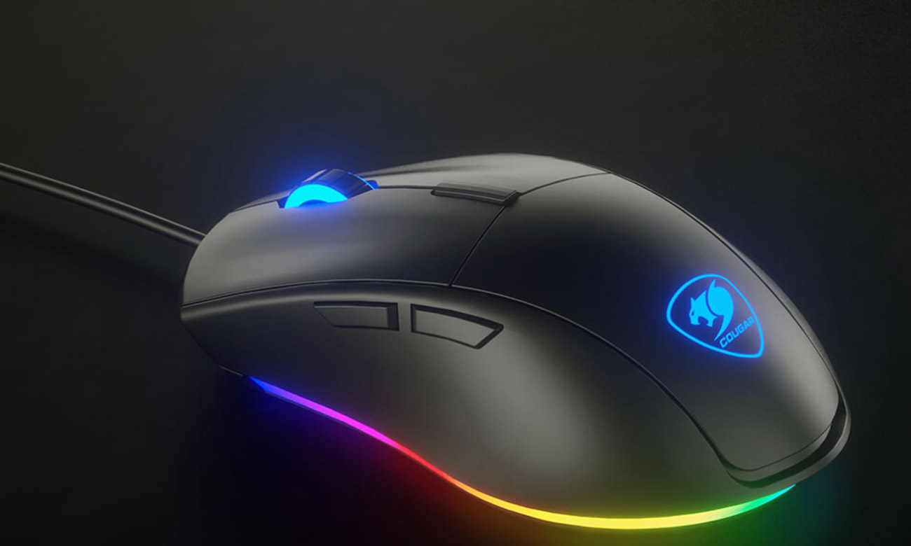 Cougar Minos XT widok z boku pod kątem