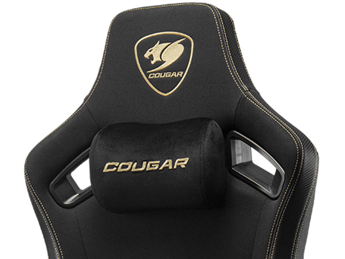 Fotel gamingowy Cougar Defensor Gold F - Poduszka magnetyczna