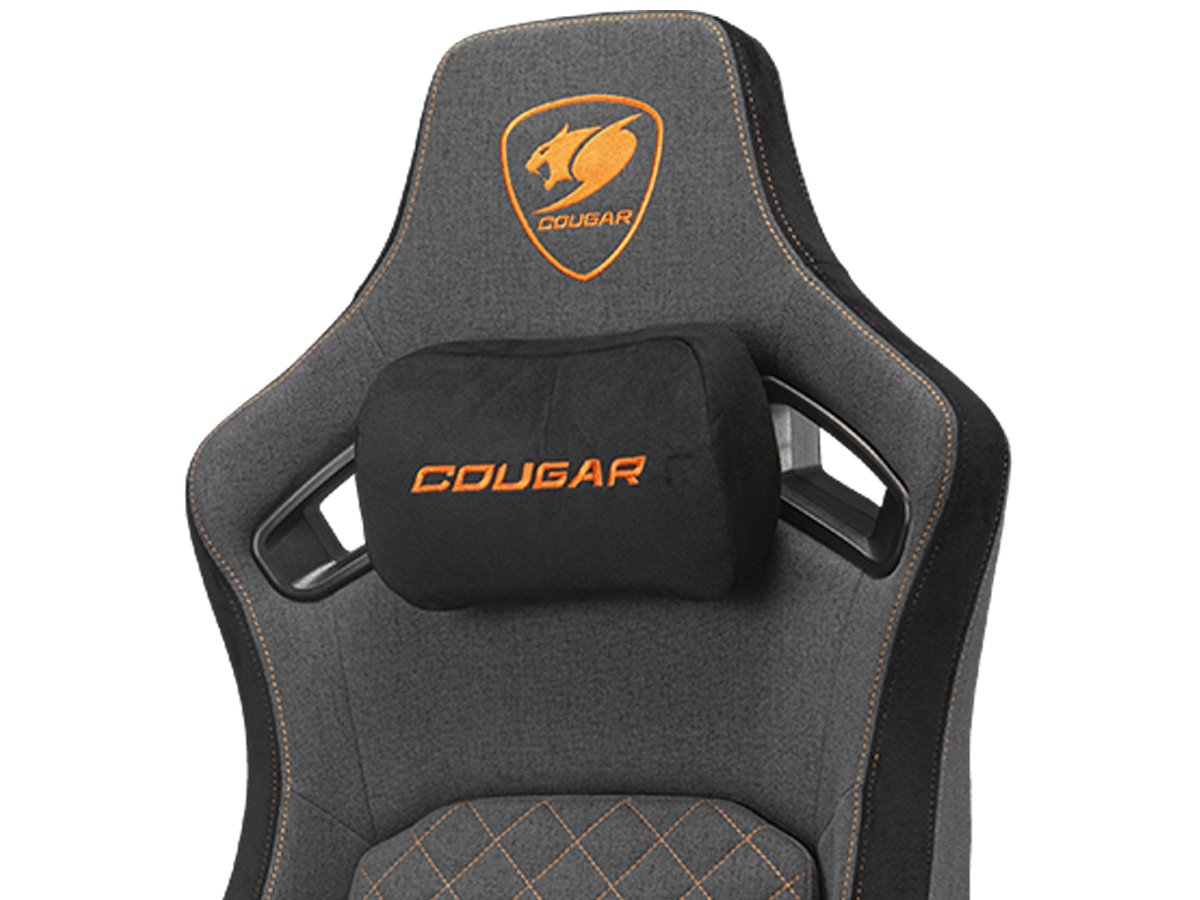 Fotel gamingowy Cougar Defensor Gray F - Poduszka magnetyczna