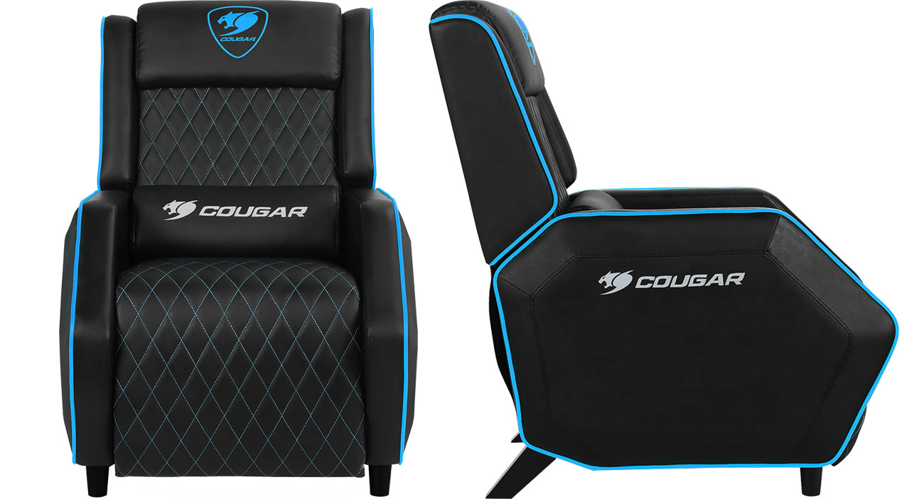 Cougar Ranger Blue widok z przodu i z boku