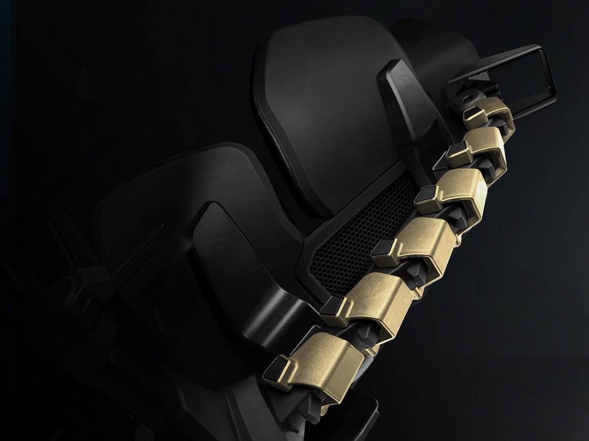 Fotel gamingowy Cougar Terminator Elite Gold - Styl, który robi wrażenie