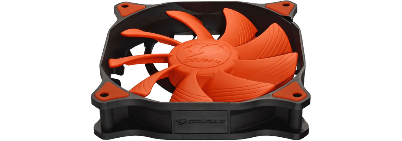 Wentylator do komputera Cougar Vortex HDB V14H 140mm (czarny/pomarańczowy)