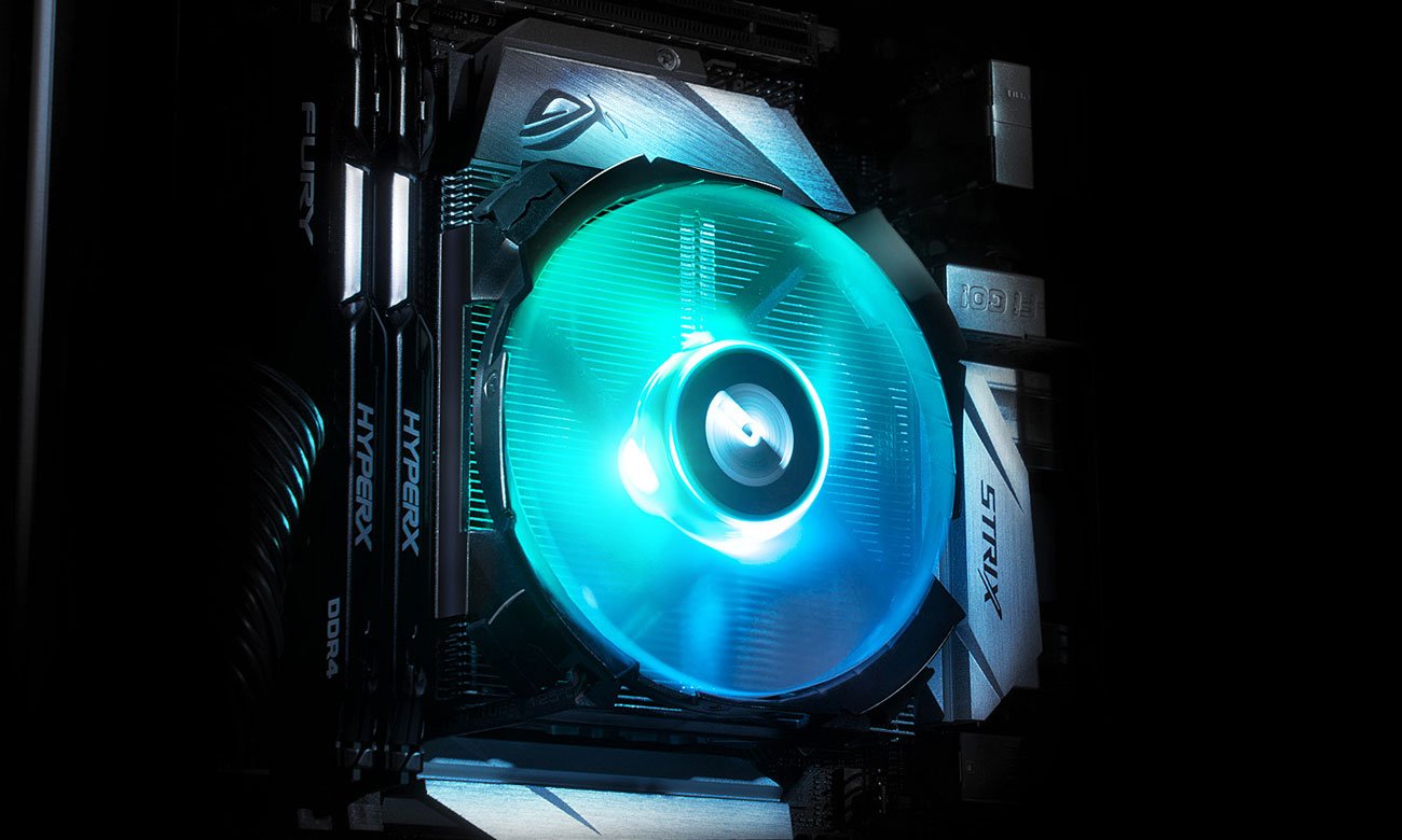 Cryorig C7 RGB - Podświetlenie