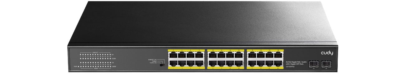 Cudy GS1028PS2 Porty