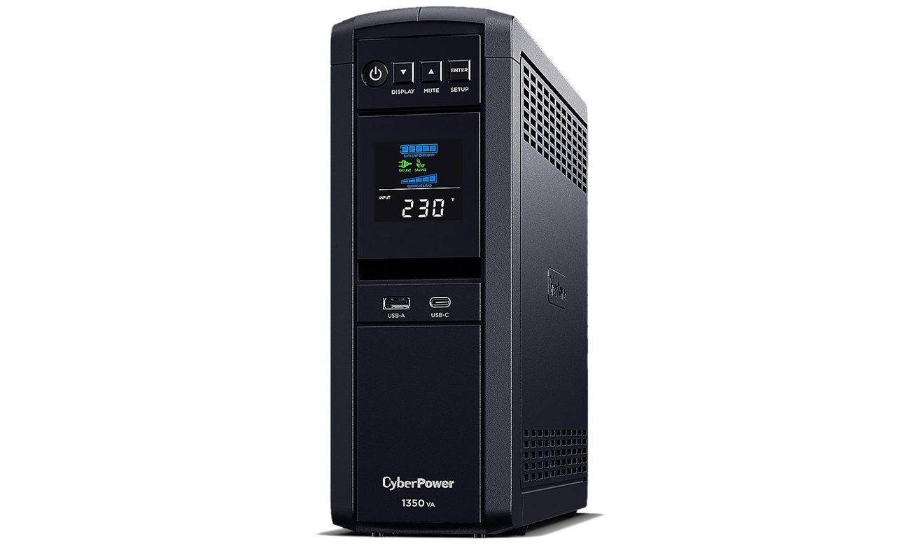 CyberPower UPS CP1350EPFCLCD (1350VA/810W, 6x Schuko, AVR) - Zasilacze ...