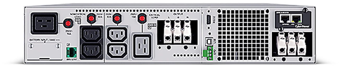 CyberPower UPS OL6KERTHD widok z tyłu