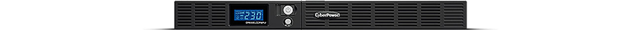 CyberPower OR600ELCDRM1U Widok z przodu, LCD