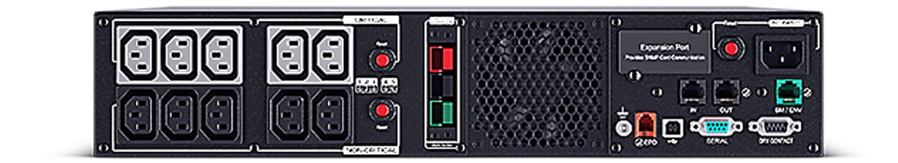 CyberPower UPS PR1500ERTXL2U widok z tyłu
