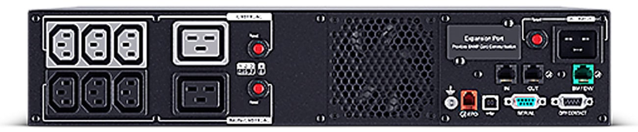 CyberPower UPS PR2200ERT2U widok z tyłu