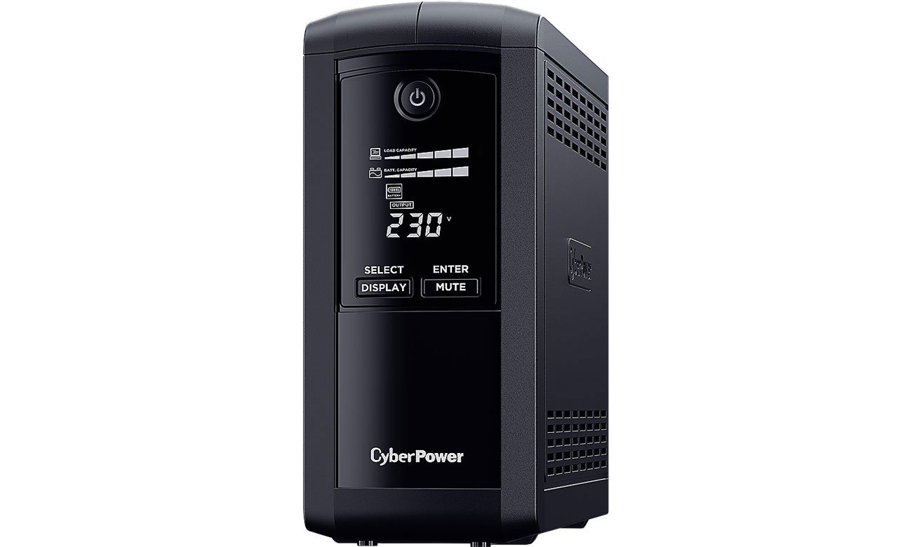 CyberPower UPS Value Pro (1000VA/550W, 4xFR, AVR, LCD) VP1000ELCD-FR