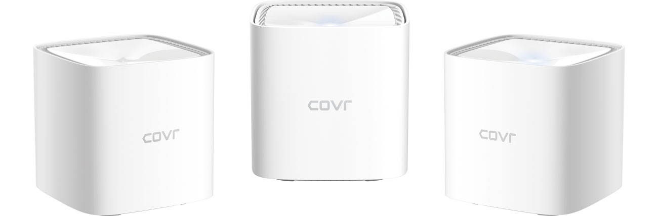 System Mesh Wi-Fi D-Link COVR-1103 (1200Mb/s a/b/g/n/ac) zestaw 3szt. COVR-1103/E (3-PK) MU-MIMO DualBand AC