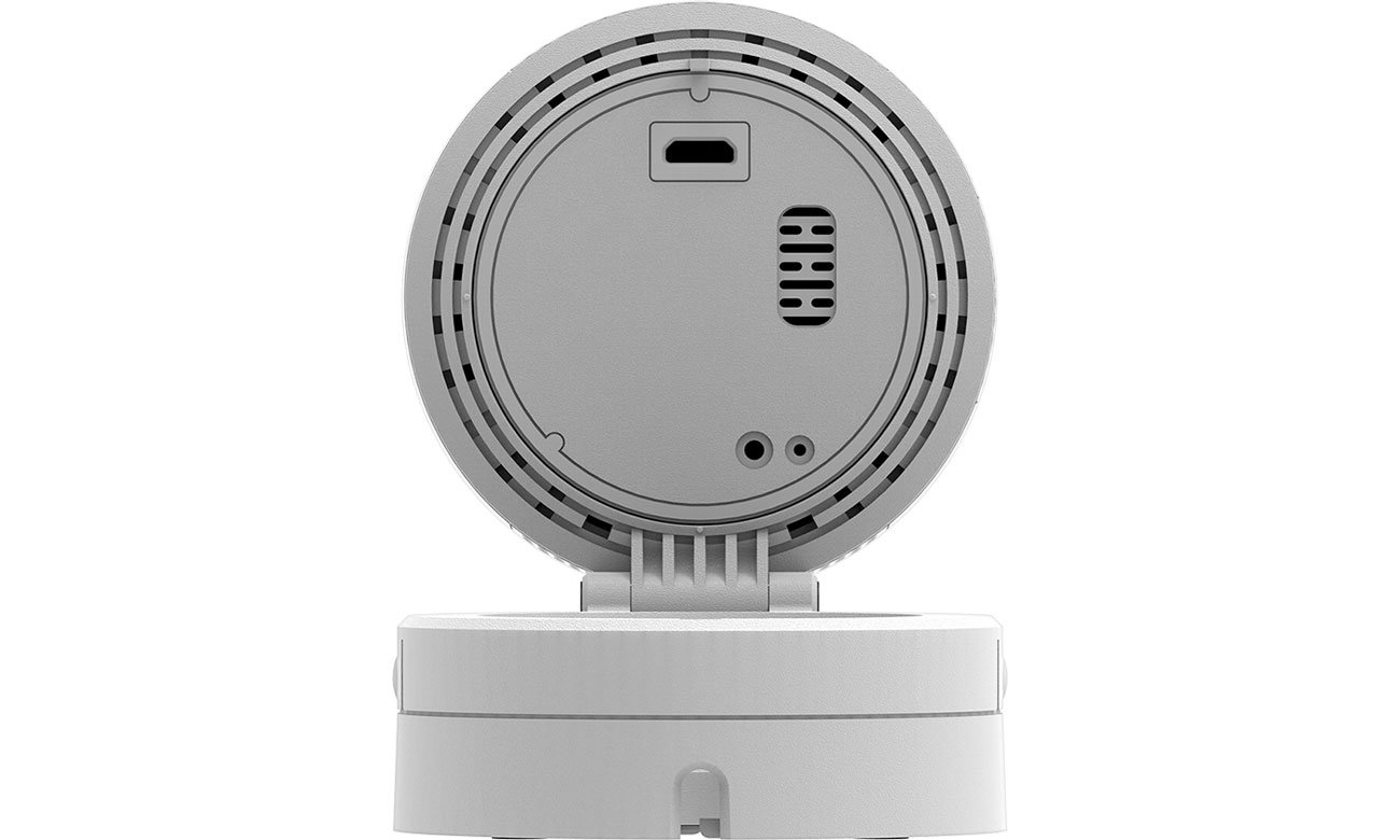 D-Link DCS-8100LH Widok z tyłu, micro USB