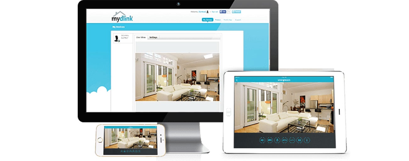 Aplikacja mydlink