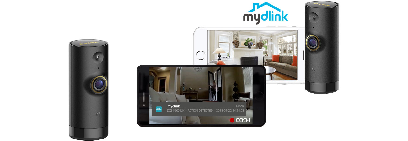 Kamera D-Link Mini HD WiFi DCS-P6000LH Aplikacha mydlink