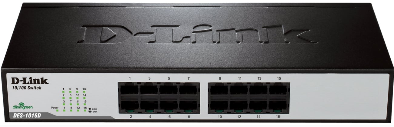 Switch D-Link 16p DES-1016D