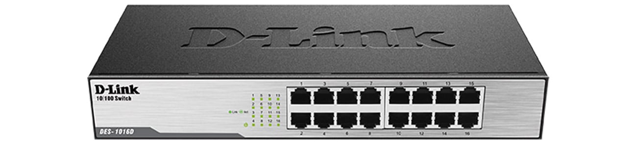 Switch D-Link 16p DES-1016D