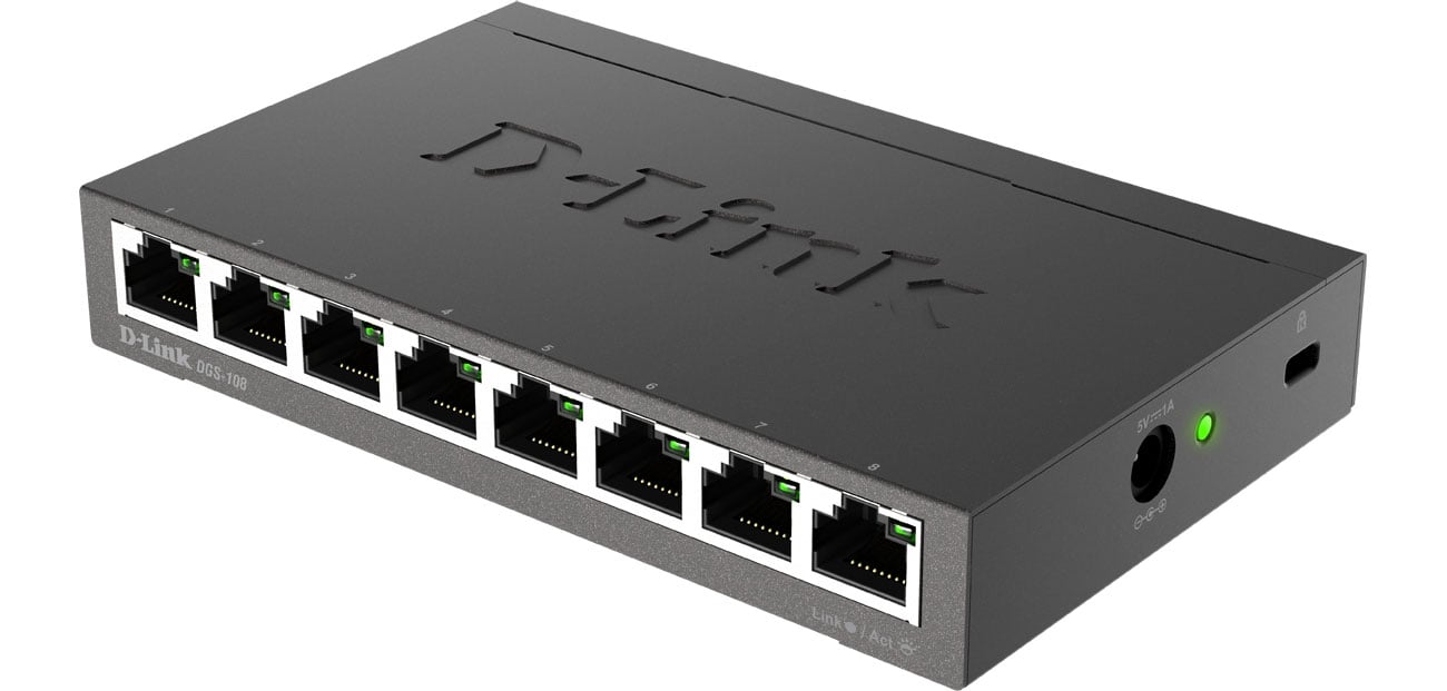 D-Link DGS-108 Switch 8p
