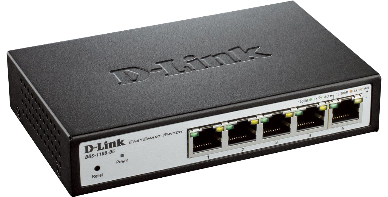 Switch D-Link 5p DGS-1100-05/E