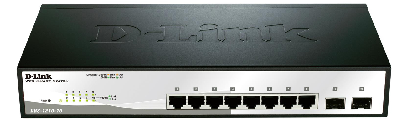 Switch D-Link 10p DGS-1210-10