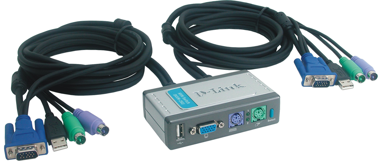 rzełącznik KVM D-Link DKVM-2KU