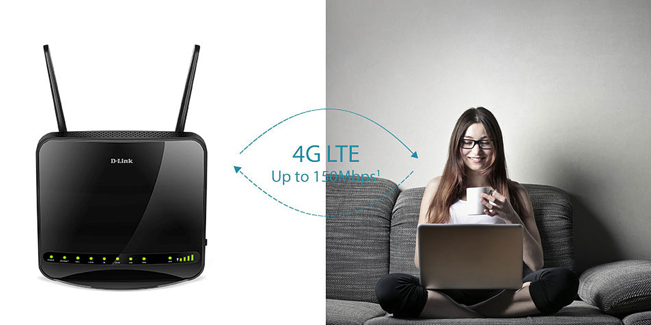 D-Link DWR-953 Łączność 4G LTE