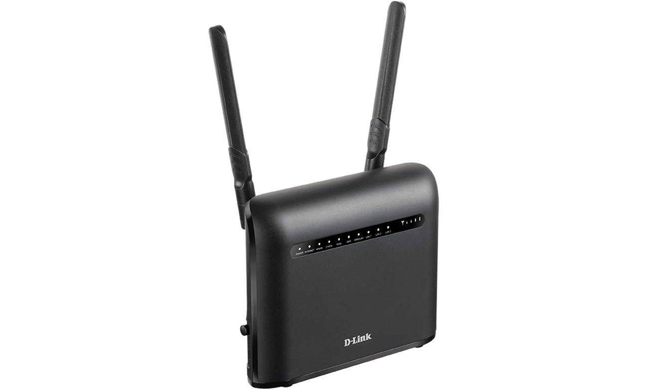 Router D-Link DWR-953V2 widok z przodu pod kątem