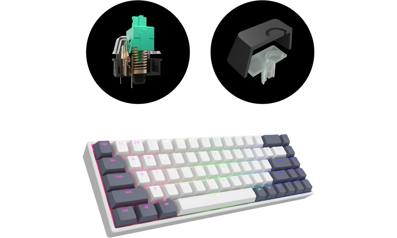 Dark Project KD68B Grey/Blue Mech g3ms