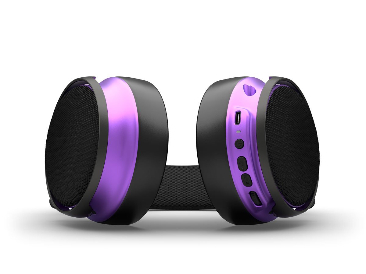 Słuchawki bezprzewodowe Dark Project SONO Wireless Black - Widok od dołu