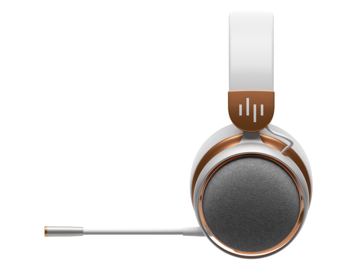 Słuchawki bezprzewodowe Dark Project SONO Wireless White - Widok z oku