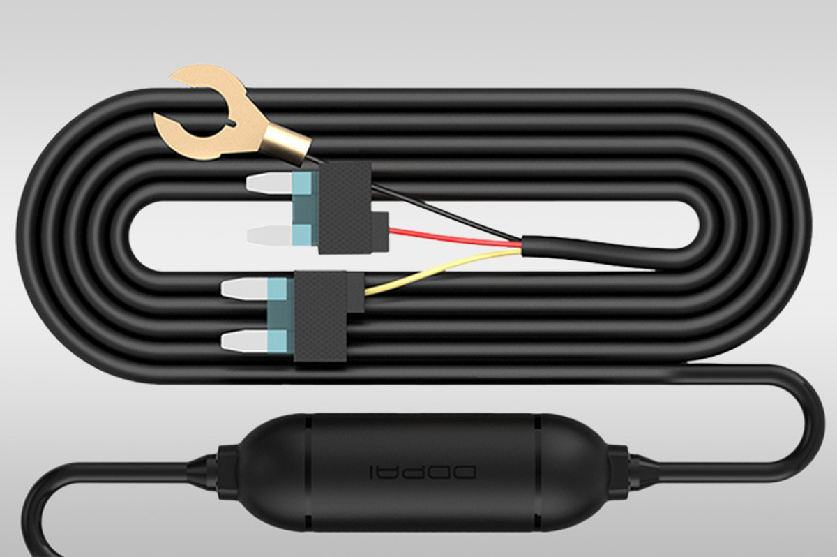 Adapter zasilania DDPAI Hardwire Kit USB-C - Grafika z tłem