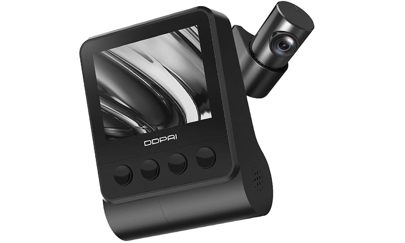 Wideorejestrator DDPAI Z50 GPS DUAL - Widok obu kamer