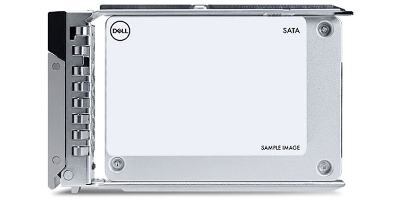 Dysk serwerowy Dell 345-BBDF 480 GB SATA SSD 2,5'' Read Intensive 512e Hot Plug - Widok ogólny