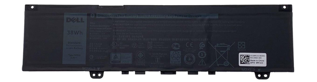 Bateria do laptopa Dell 39DY5 (38WHR, 3 Cell)
