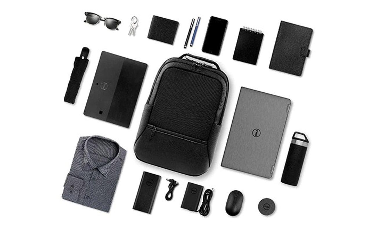 Wszystkie rzeczy, które pomieścisz w plecaku Dell Premier Slim 15 