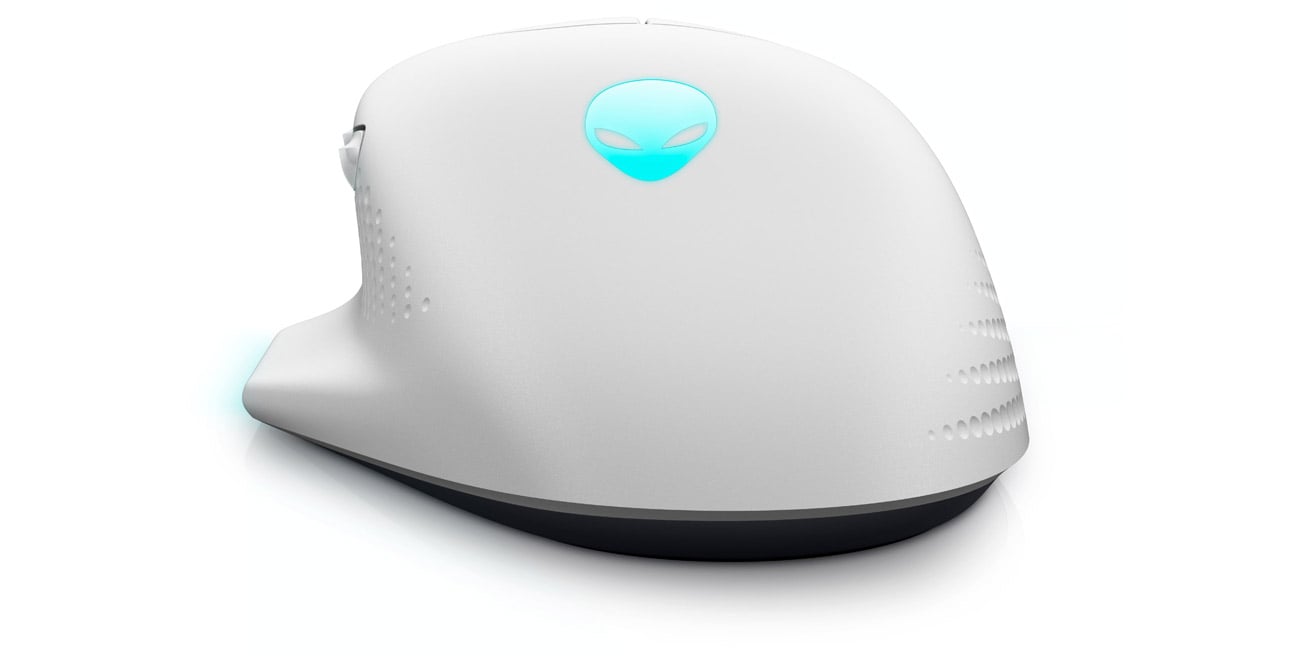 Dell ALIENWARE WIRELESS GAMING MOUSE - AW620M widok z tyłu