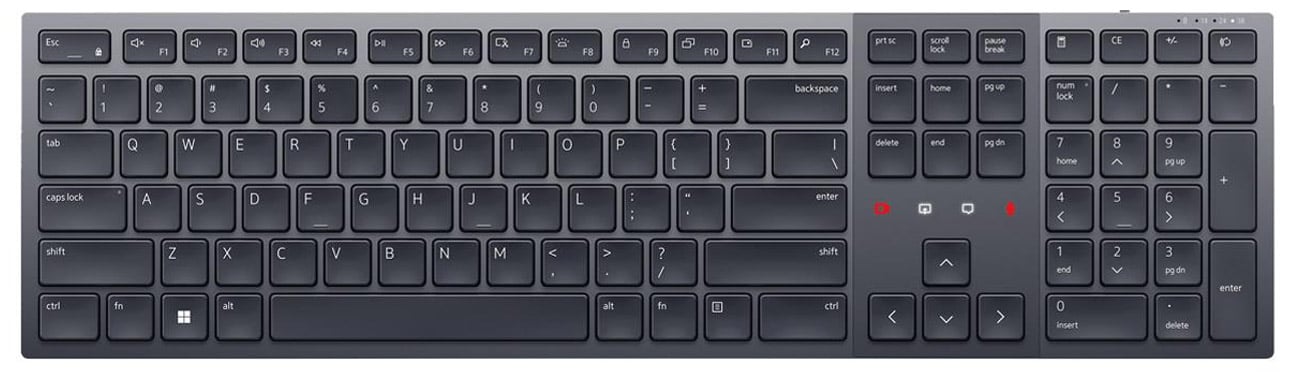 Dell Premier - KB900 widok z góry