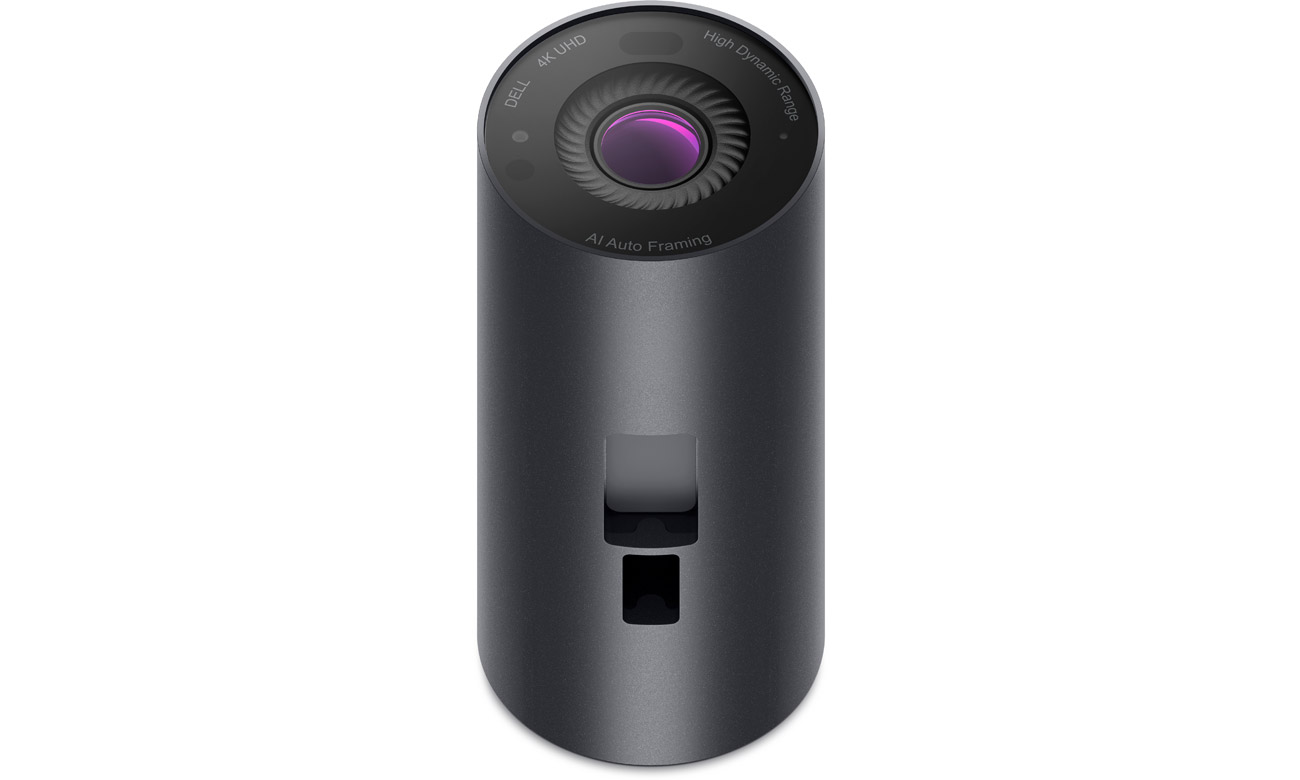 Kamera internetowa Dell UltraSharp Webcam 4K - Widok od przodu pod kątem