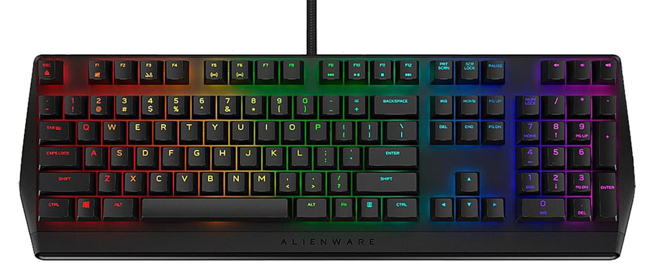 Dell Alienware Mechanical Rgb Gaming Keyboard - Aw410k Us - Klawiatury 